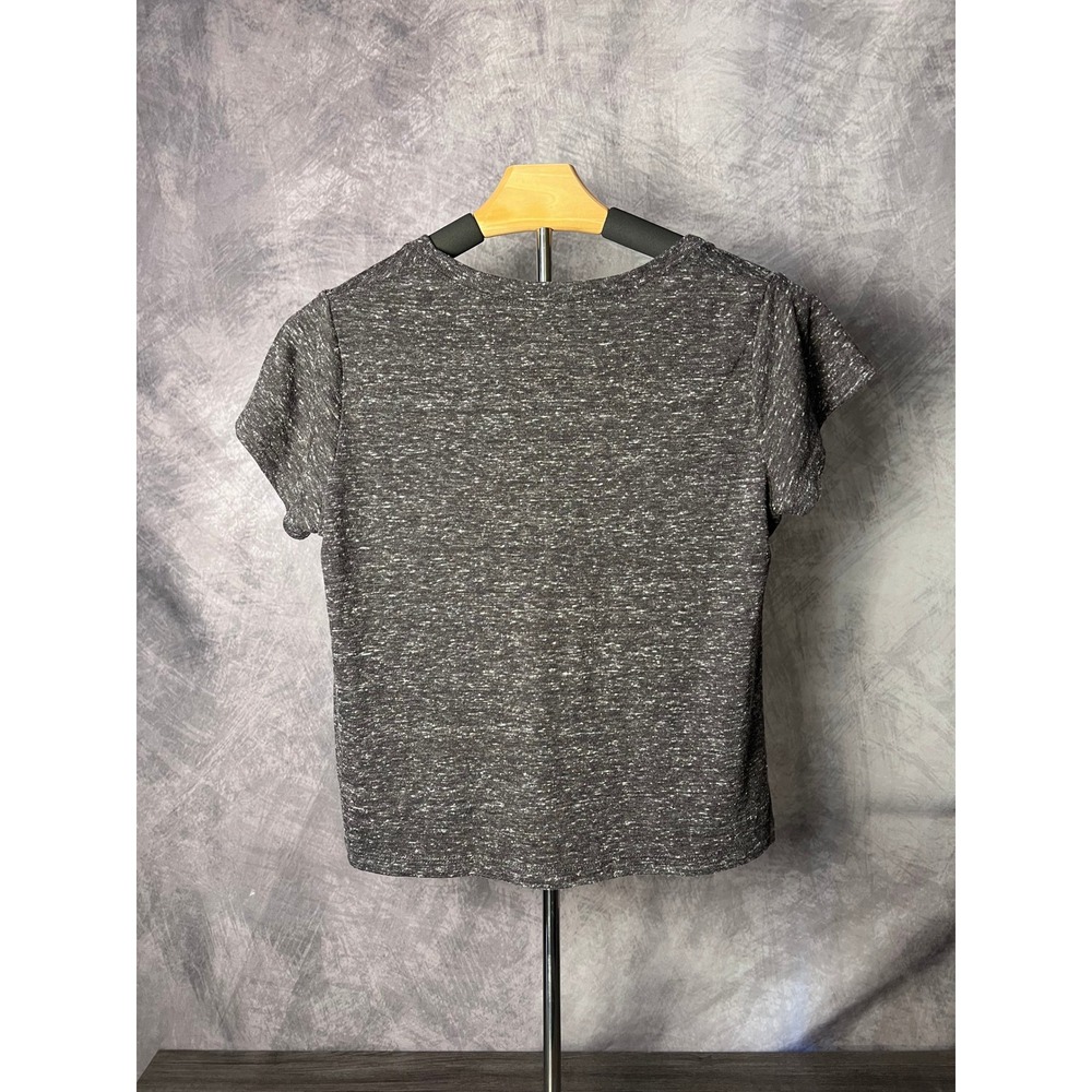 Redshirt NKU Northern Kentucky University Cropped Tee Shirt Women Small Gray - Picture 2 of 8